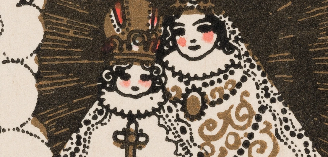 Detail aus der Ansichtskarte Nr. 327  