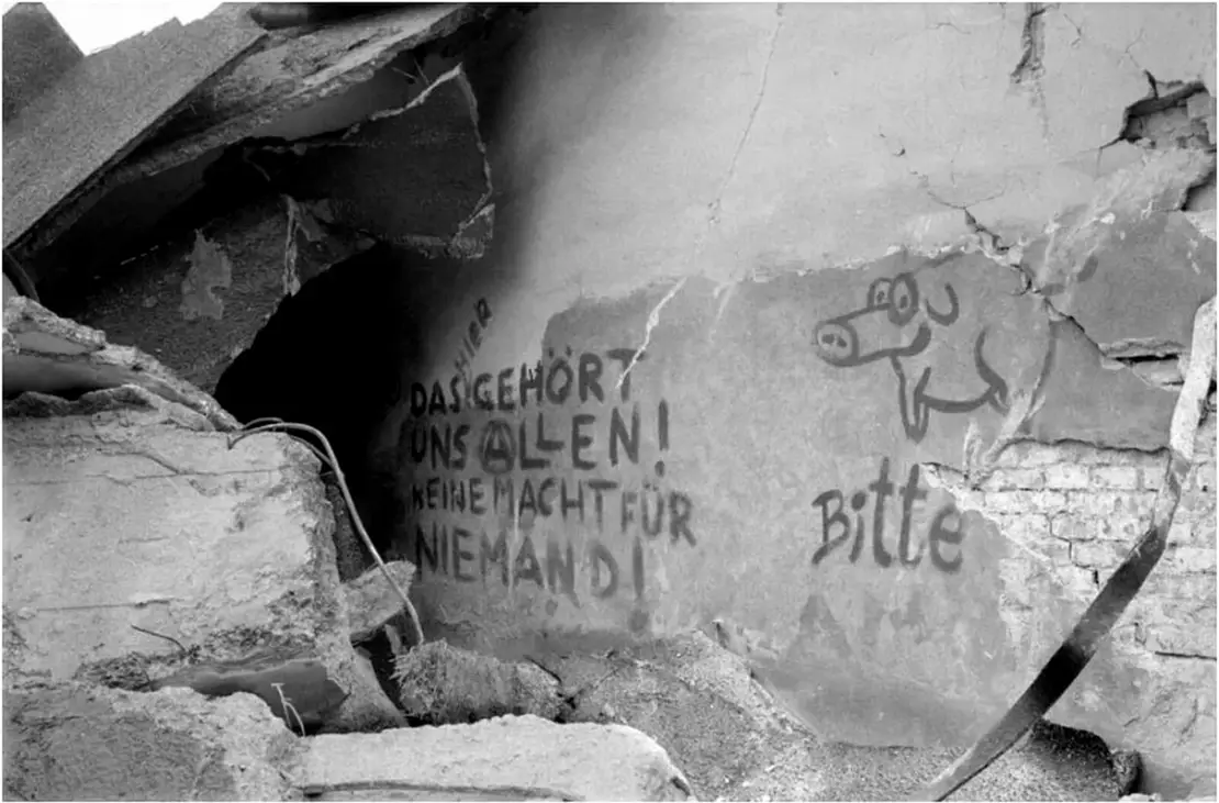 Abbruch des Arena-Geländes im Herbst 1977, Foto: Heinz Riedler, Inv.Nr. 301366/327