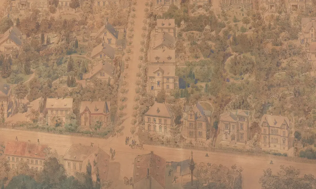 Detail aus dem Bild von Borkowski/Hlavaček   