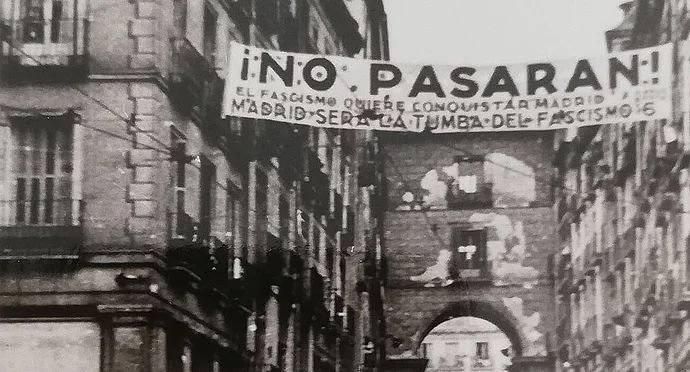 Madrid 1936 (Detail), Privatarchiv Erich Hackl (Schenkung Ferdinand Hackl)
