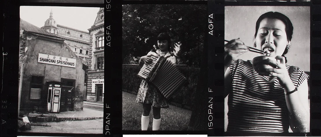 Fotoserie aufgenommen von Josef Strof über das Shanghai Speisehaus, für die Zeitschrift „Radio Wien“, 1948, Wien Museum, Inv.-Nr. 194523