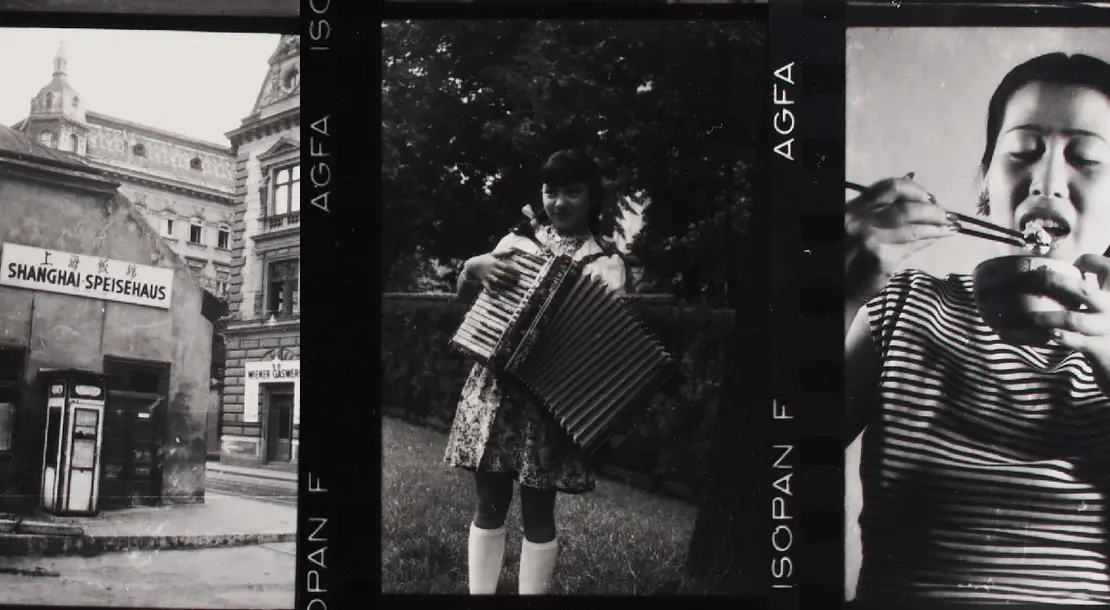 Fotoserie aufgenommen von Josef Strof über das Shanghai Speisehaus, für die Zeitschrift „Radio Wien“, 1948, Wien Museum, Inv.-Nr. 194523  