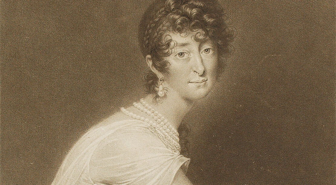 Fanny von Arnstein, Kupferstich, 1804, Wien Museum