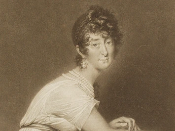 Fanny von Arnstein, Kupferstich, 1804, Wien Museum