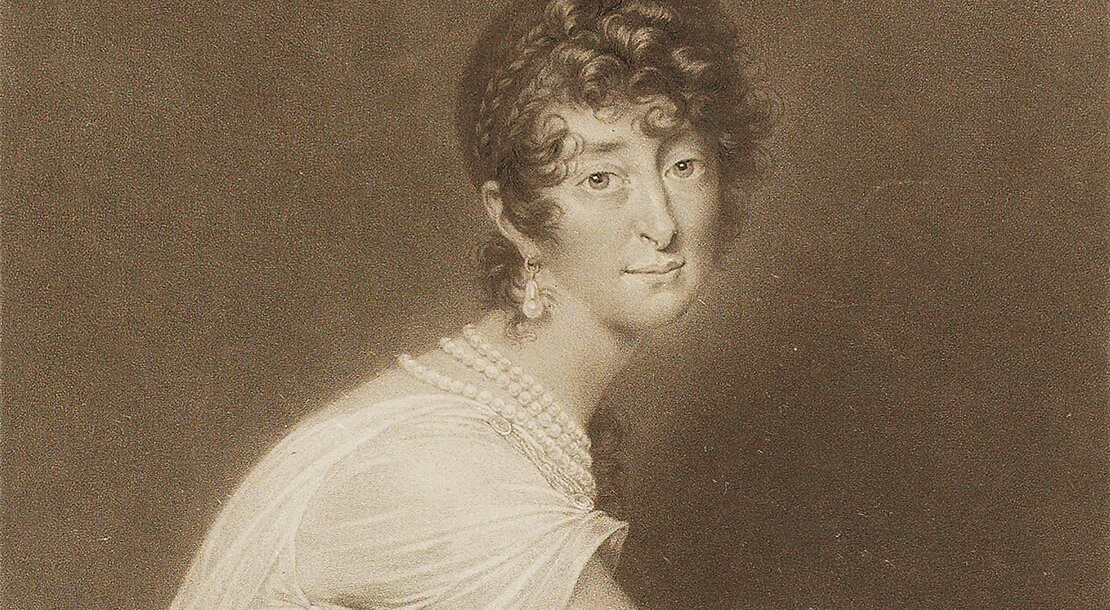 Fanny von Arnstein, Kupferstich, 1804, Wien Museum 