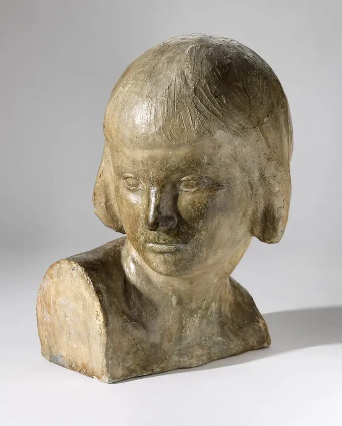 Ludwig Wittgenstein (1889-1951): Mädchenkopf, 1925-28, Sammlung Wien Museum