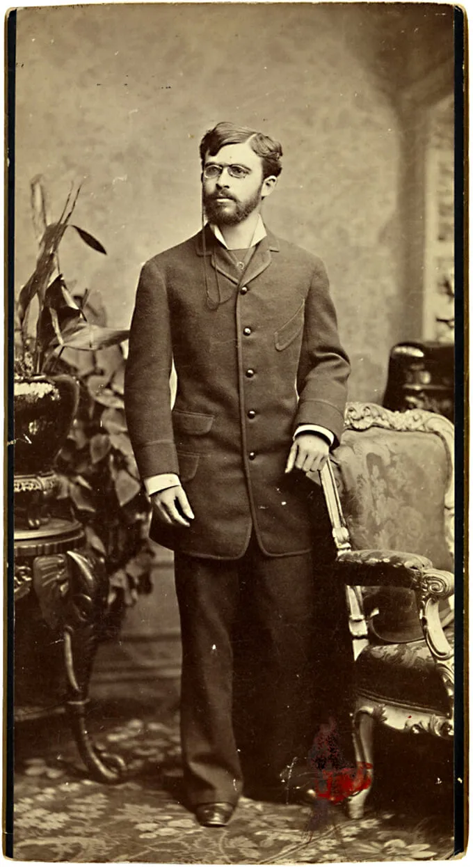 Porträt Gabor Steiner, 1880er Jahre, Wien Museum