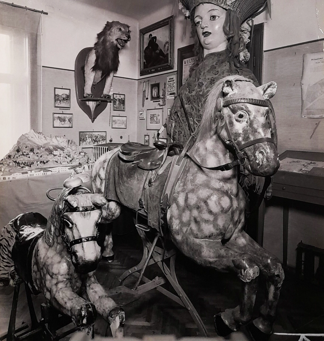 Hans Pemmers Pratermuseum, Raum 2, um 1960, Foto: Günther Hamm, Wien Museum
