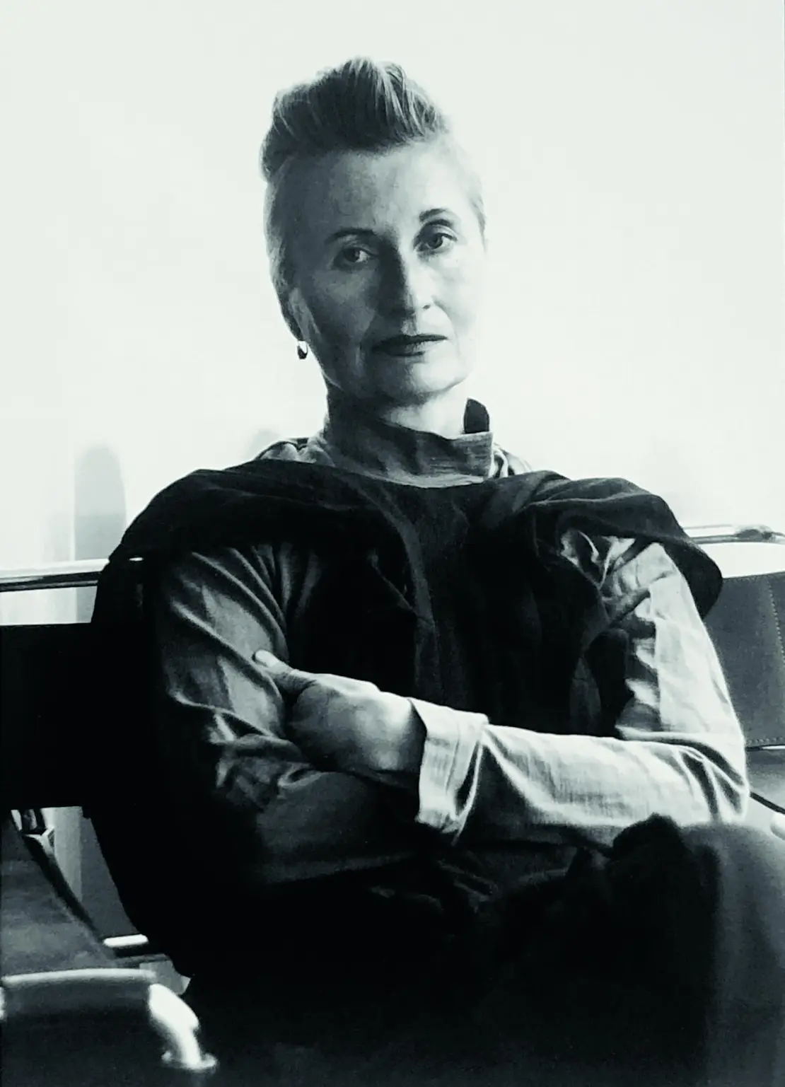 Xenia Hausner: Elfriede Jelinek in ihrer Wohnung, © Studio Xenia Hausner