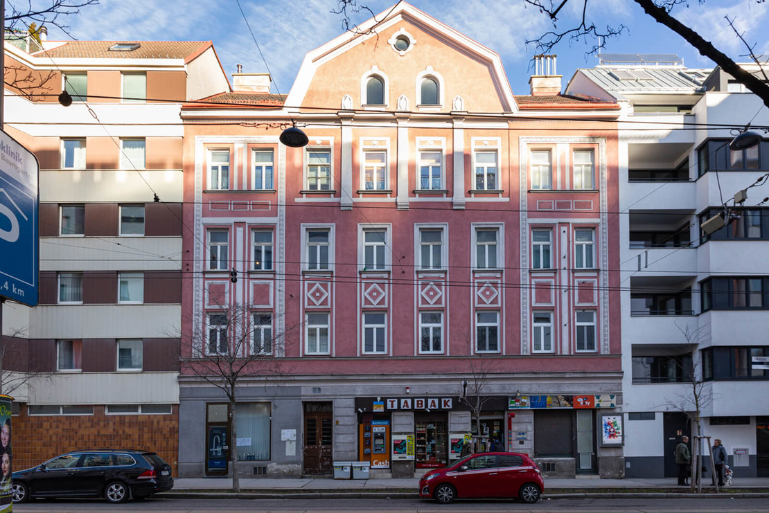 Wernhardtstraße 6 in Ottakring, wo Thomas Bernhard von 1931 bis 1935 wohnte, Foto: Elodie Grethen 