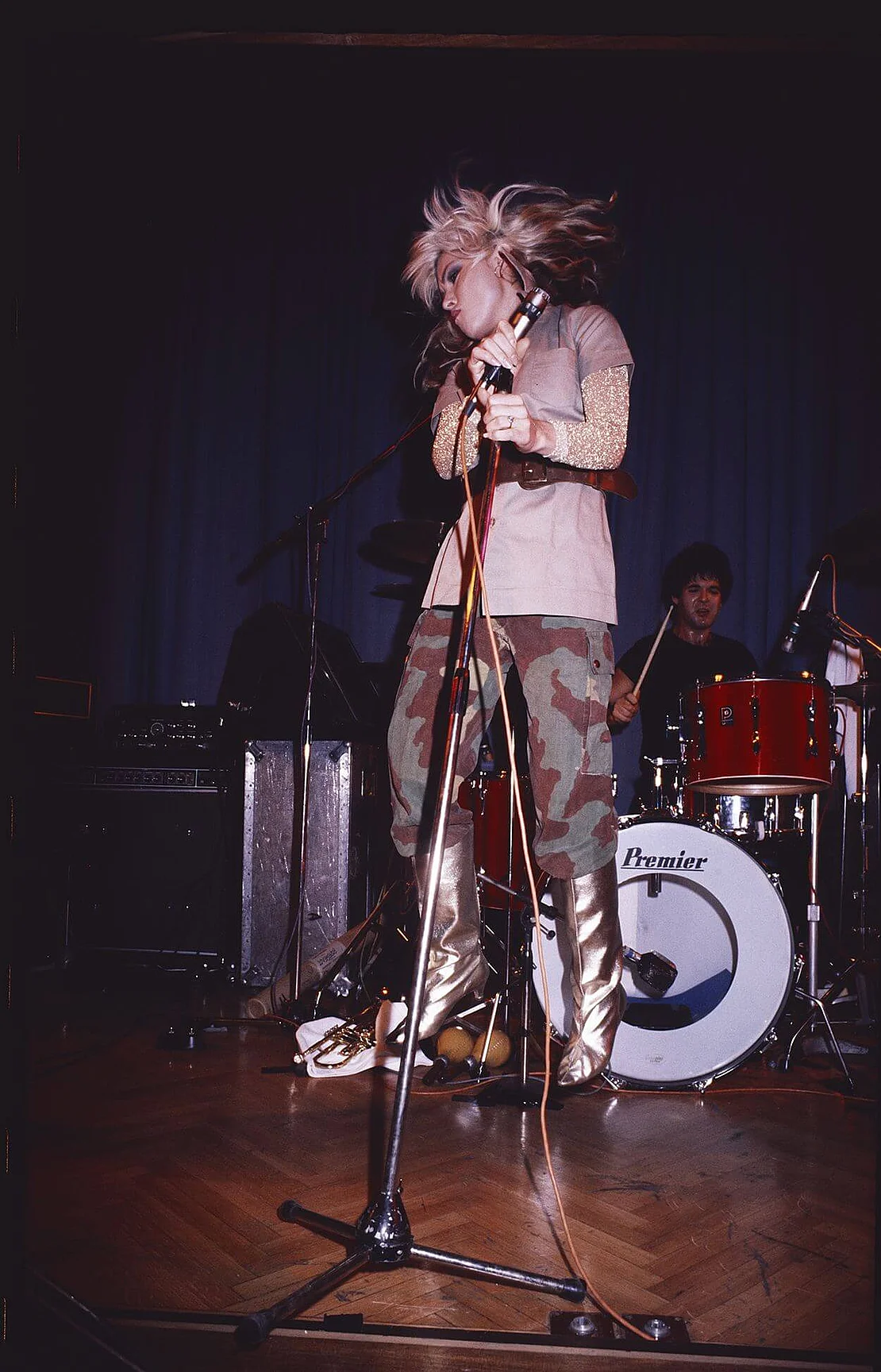 Blondie-Konzert im Kongreßhaus, 12. Februar 1978, Foto: Michael Snoj  