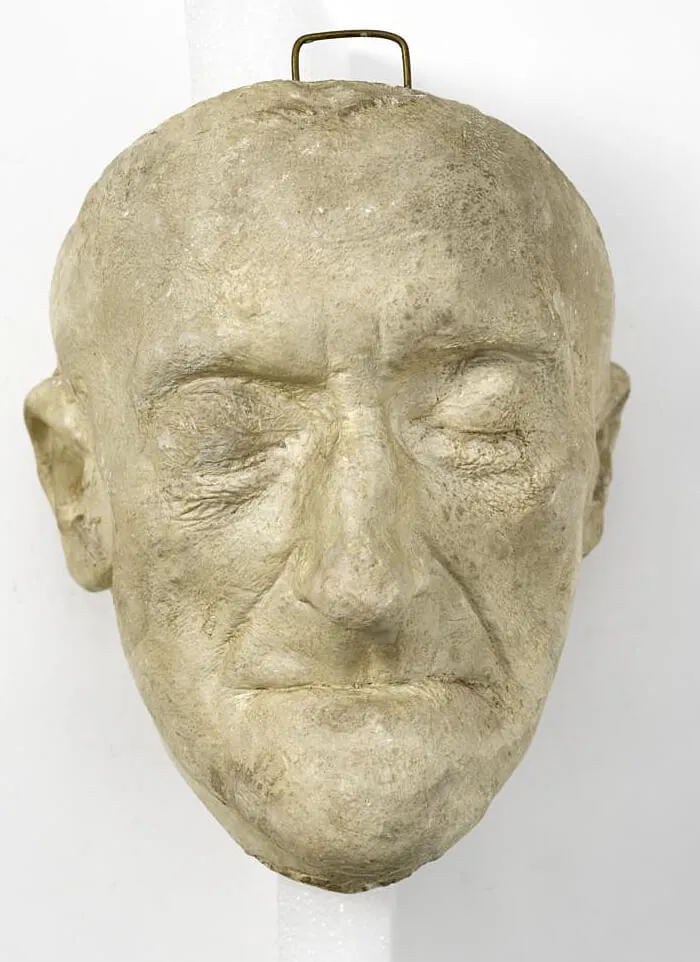 Totenmaske Franz Grillparzers, 1872, Wien Museum  