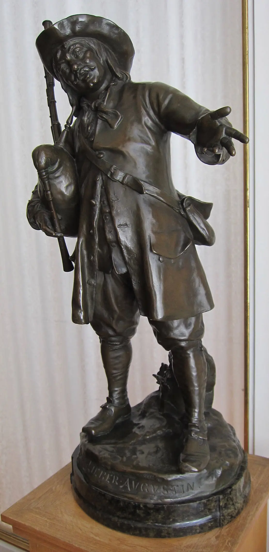 Josef Beyer: „Lieber Augustin“, Bronze, 1900, Wien Museum  