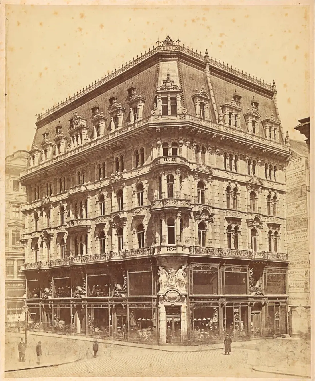 Thonet-Haus, Stephansplatz, um 1900, Wien Museum  