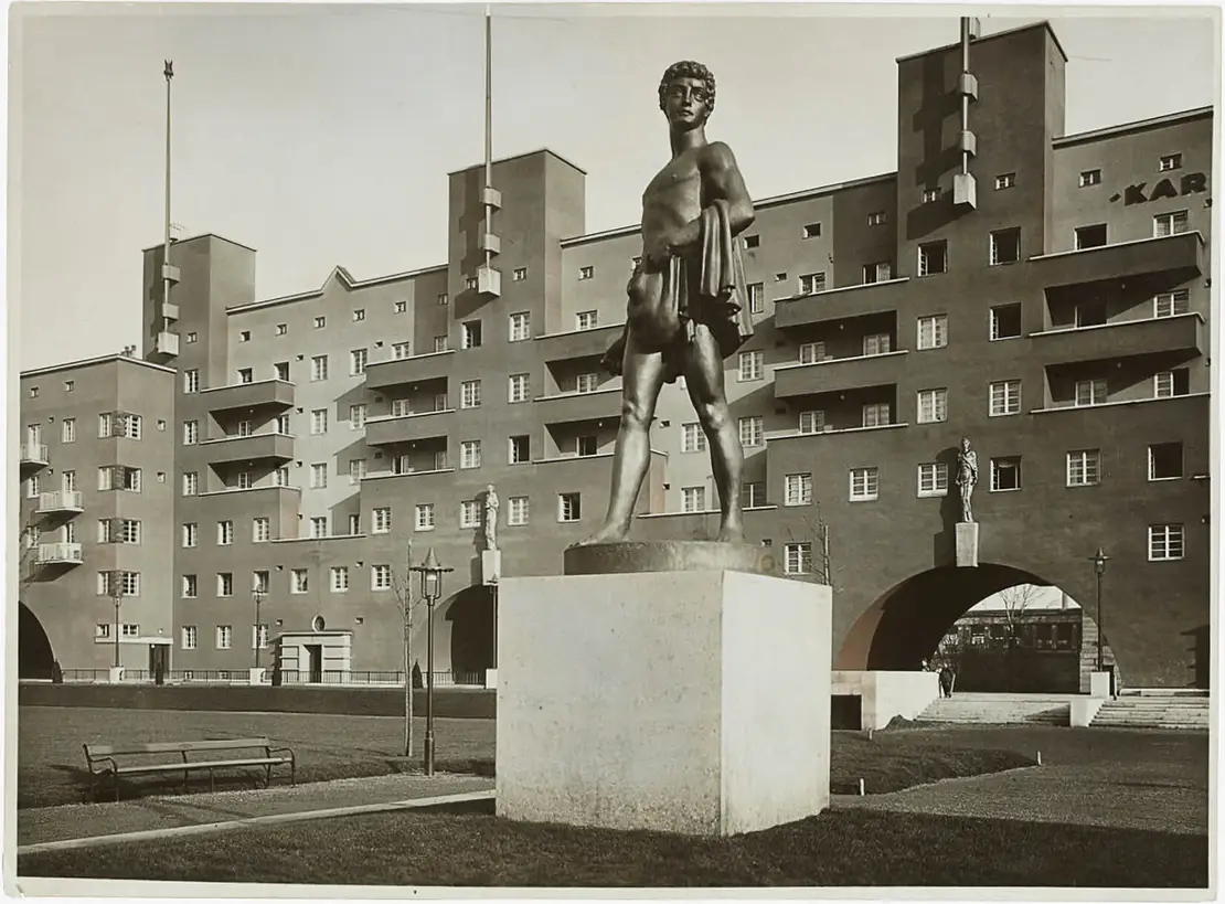 19., Heiligenstädter Straße 82-98, Karl-Marx-Hof (Karl Ehn), Fotografie von Martin Gerlach jun., Wien Museum