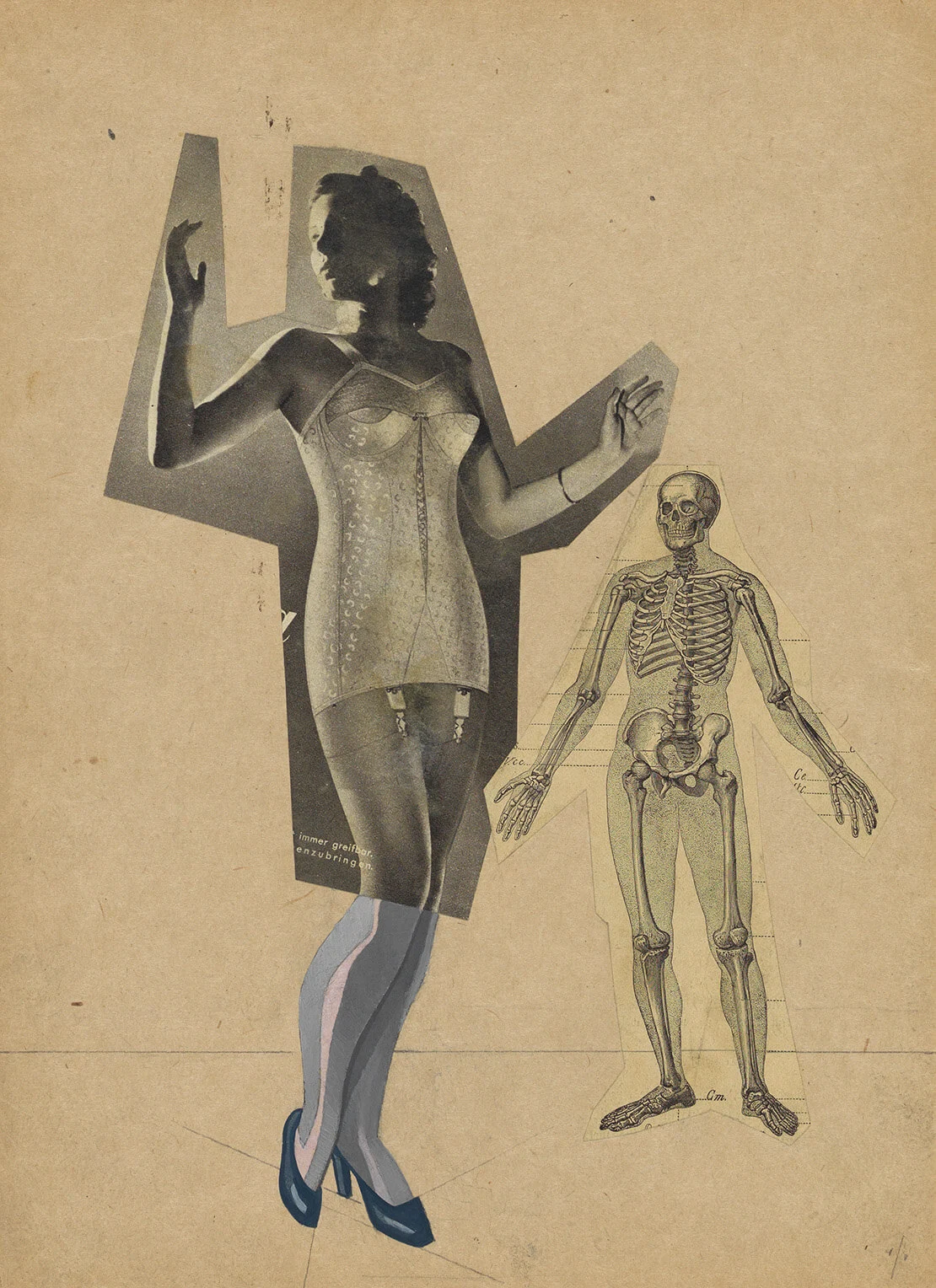 Karl Wiener: „Mädchen und Tod“, um 1941, Wien Museum