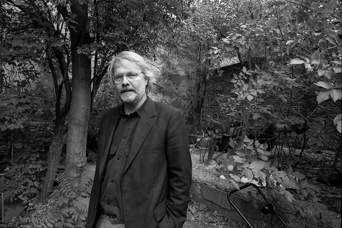 Gerhard Roth in Wien, 1991. Foto: Martin Vukovits  