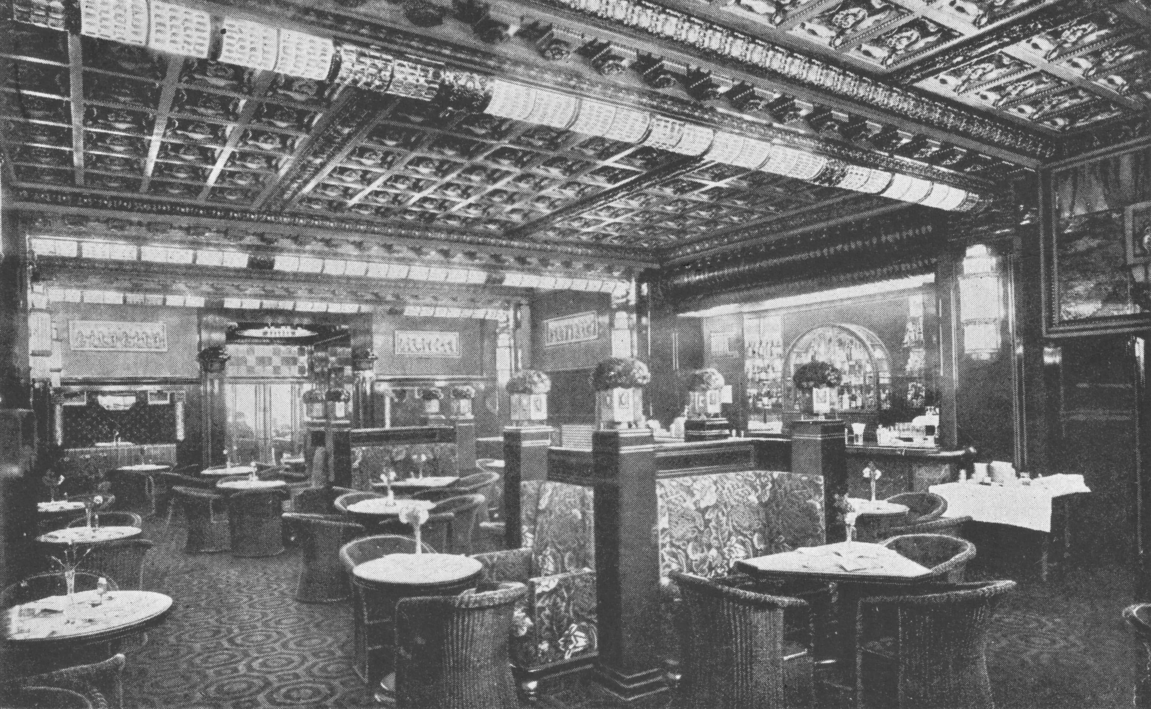 Colini’s Carlton-Bar und Teesalon, Ansichtskarte, 1913, Sammlung Peter Payer  