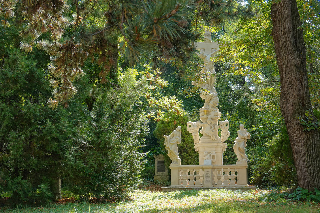 Die Gräberhaine in Wiener Parks