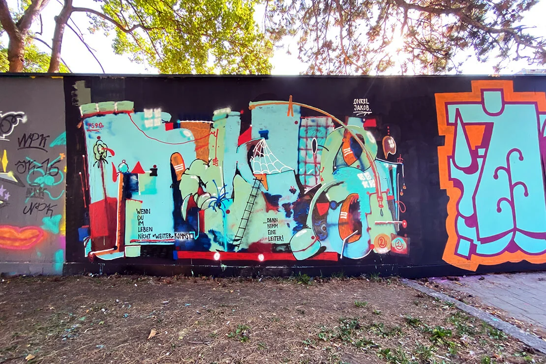 Jakob der Bruder, September 2021, Foto: Stefan Wogrin/Spraycity  