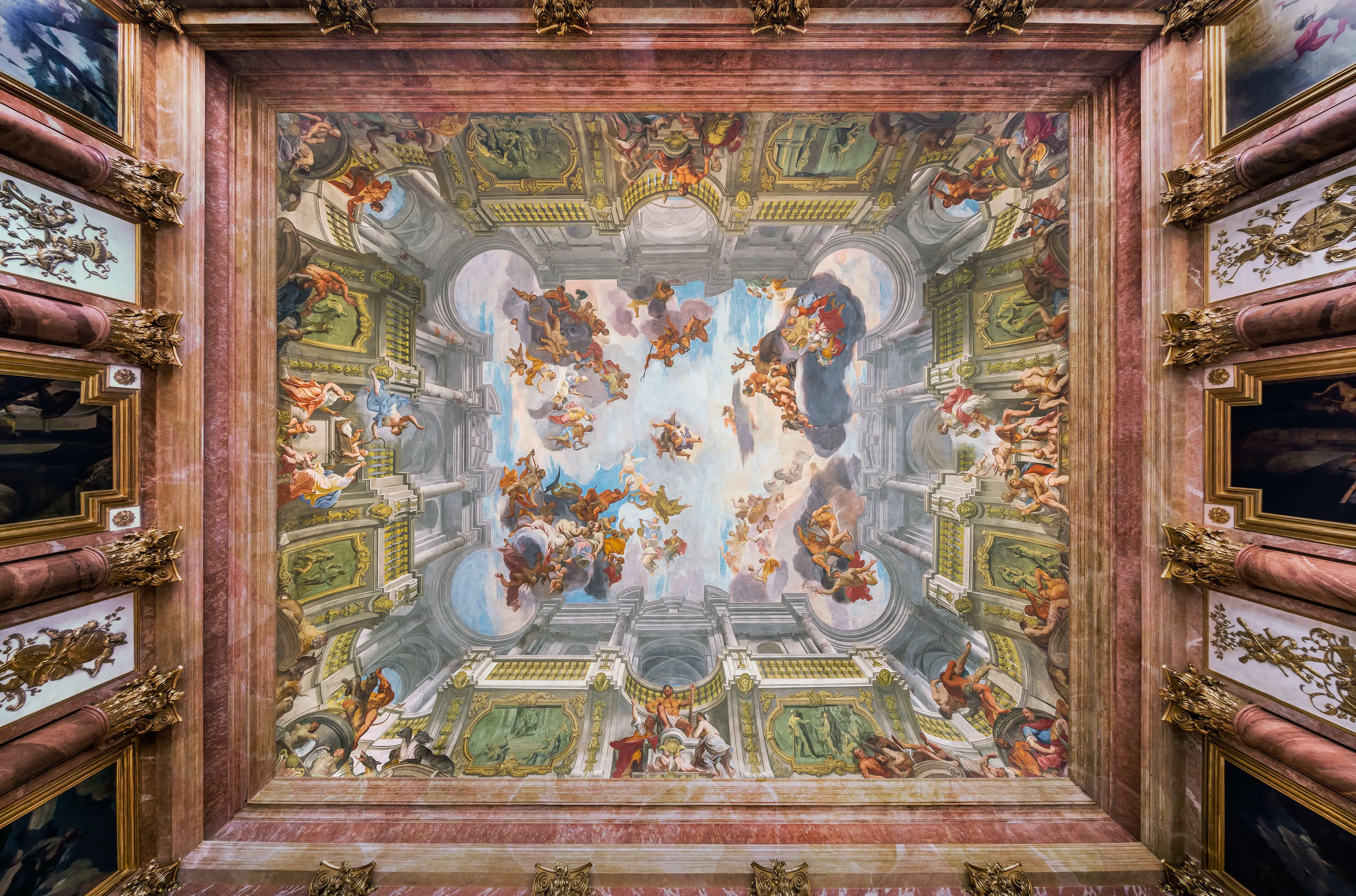 Andrea Pozzo: Deckenfresko Herkulessaal, © LIECHTENSTEIN. The Princely Collections, Vaduz-Vienna  