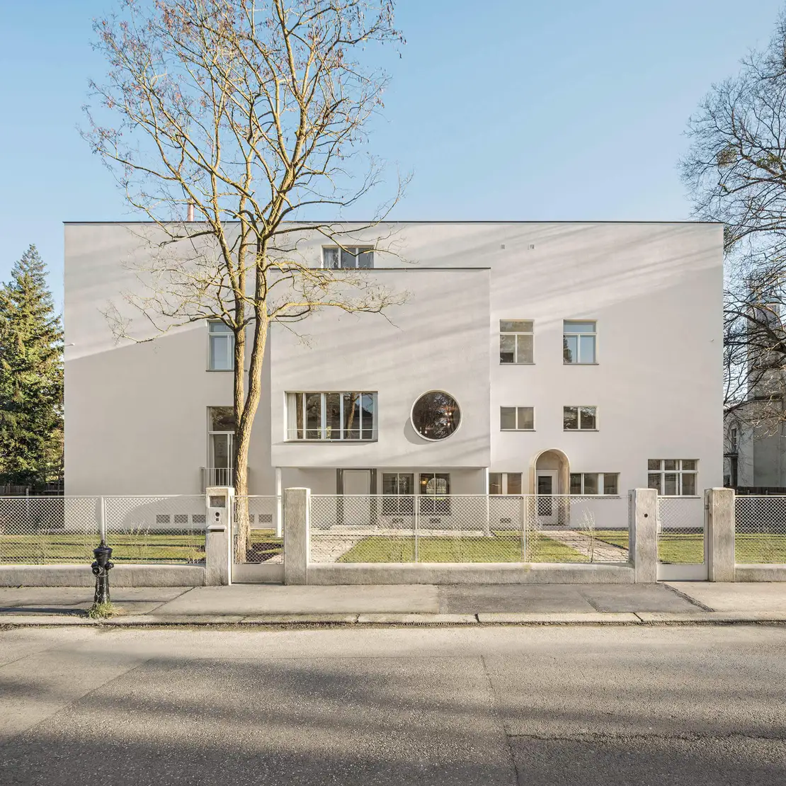 Villa Beer in der Wenzgasse 12 in Hietzing, 2026, Foto: Hertha Hurnaus  
