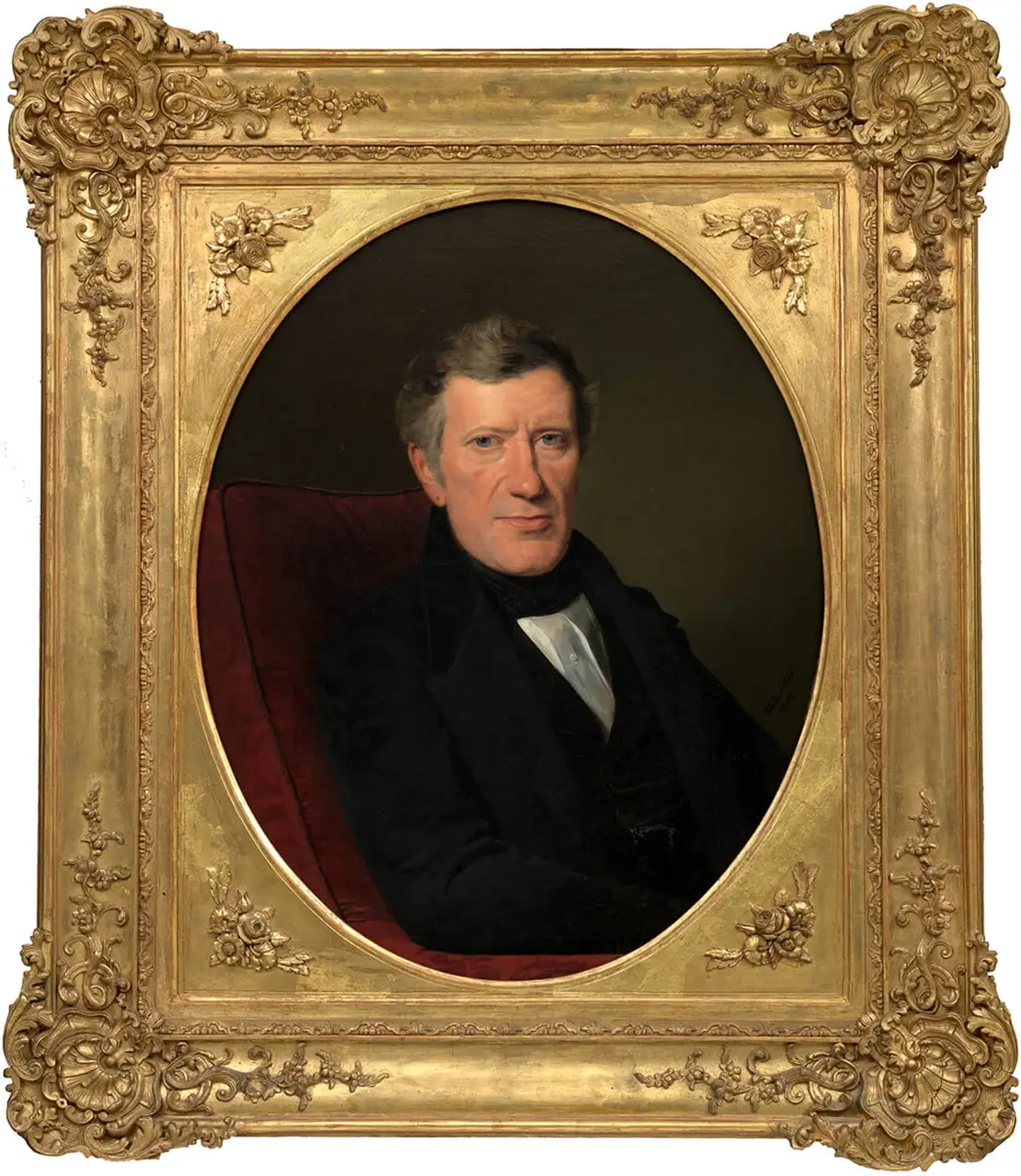 Ferdinand Georg Waldmüller: Franz Grillparzer, 1844, Wien Museum   