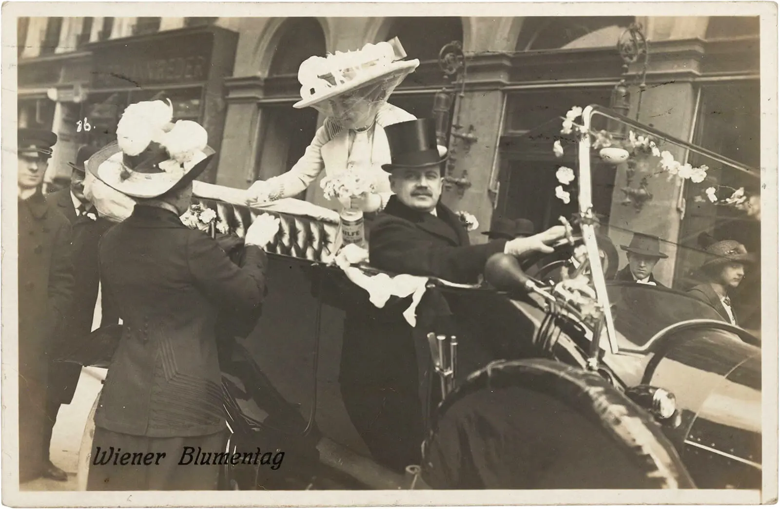 Ansichtskarte „Wiener Blumentag“, 1913, Wien Museum  