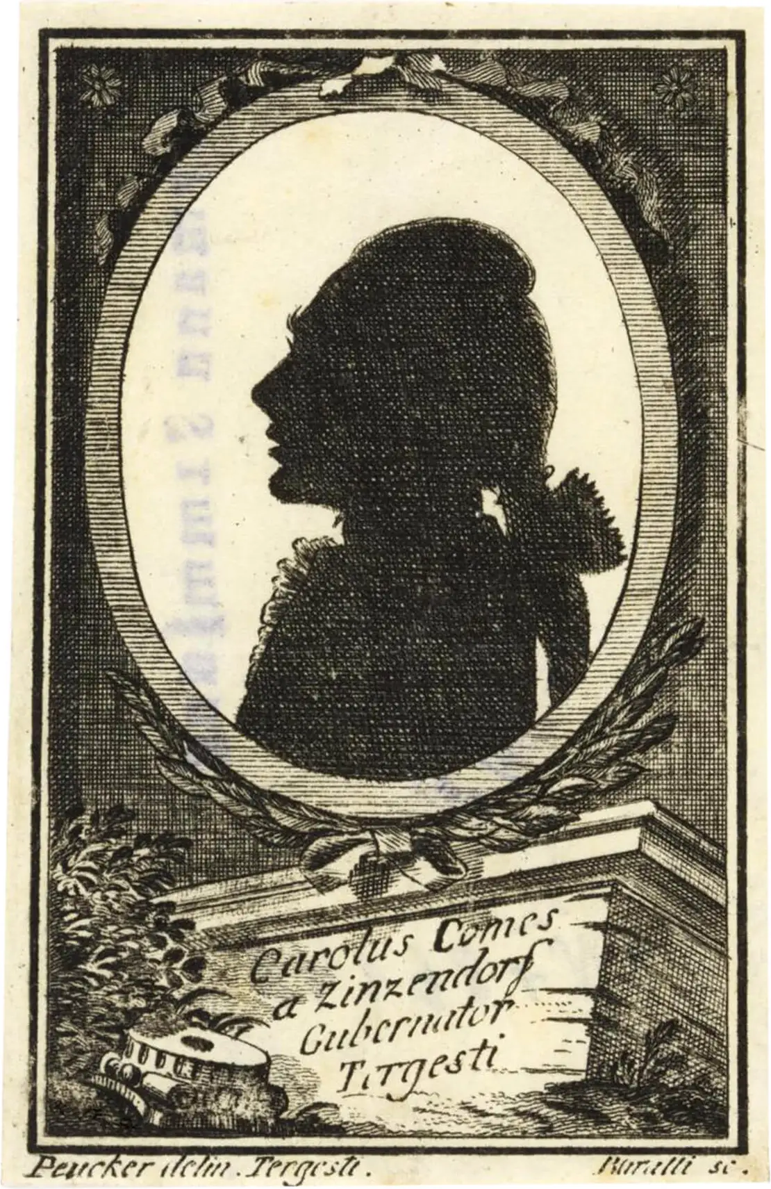 Graf Karl Zinzendorf, undatierter Kupferstich, Wien Museum, Inv.-Nr. 86148  