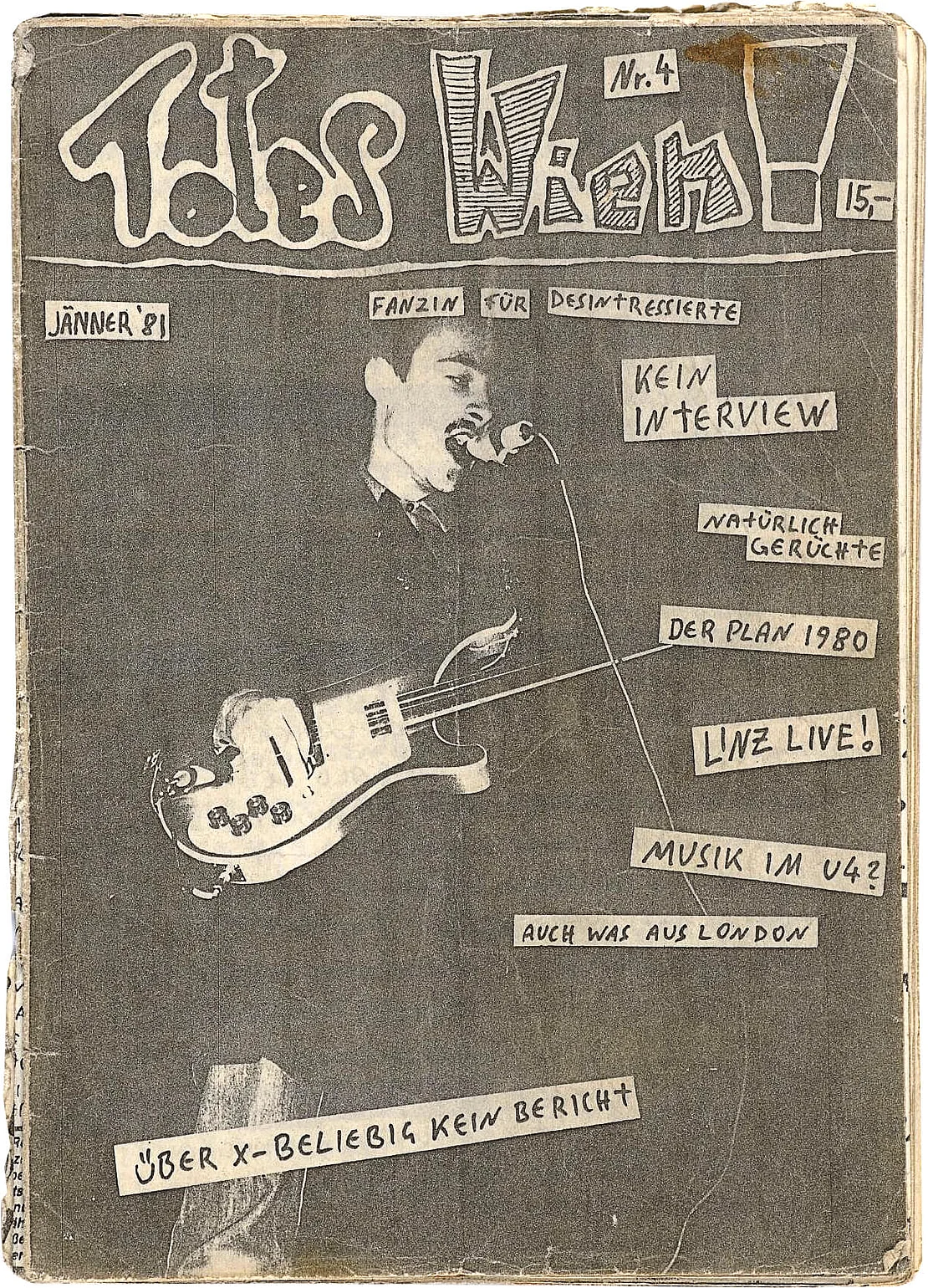 Fanzine Totes Wien Nr. 4, 1981  