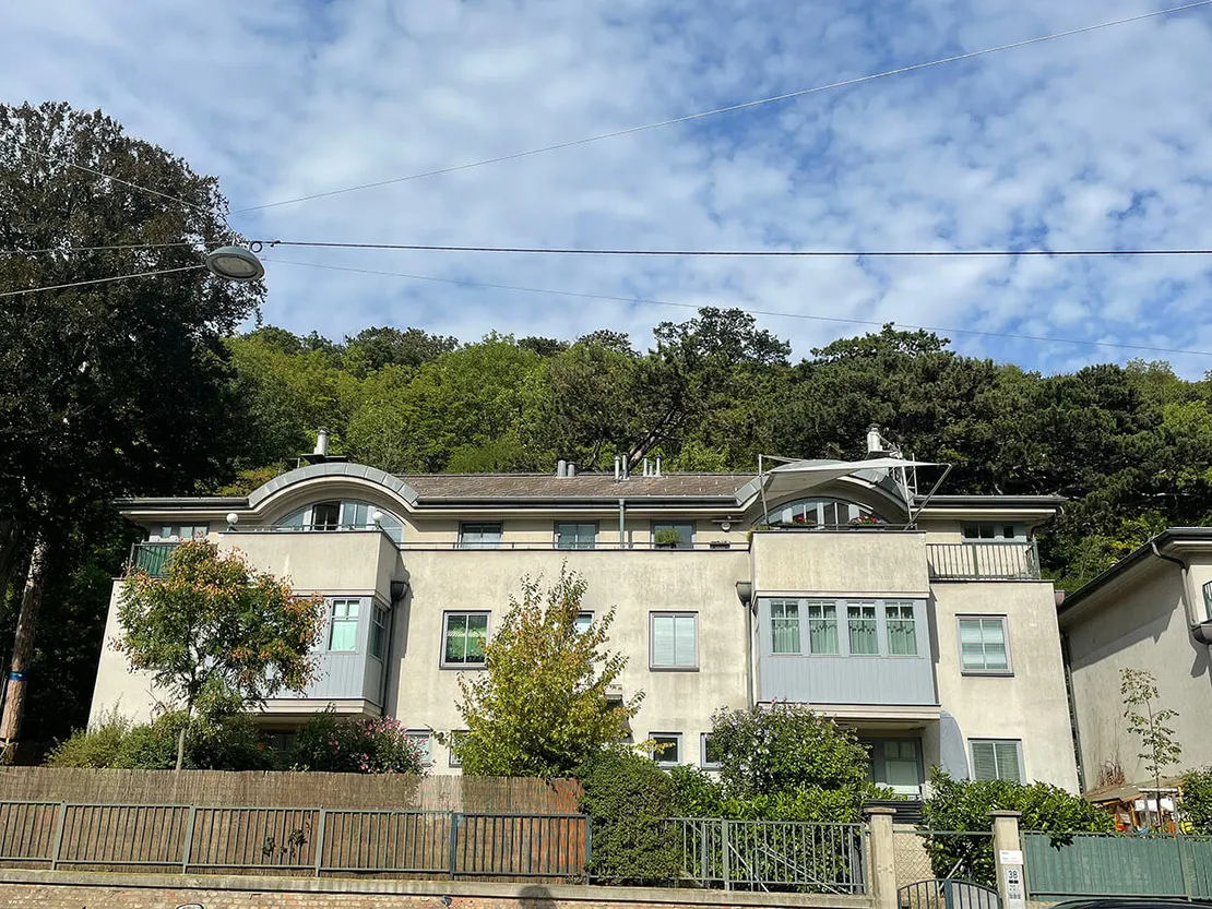 Die Welt ist alles, was der Fall ist: Neuwaldegger Straße 38 heute, Foto: Christine Dobretsberger  