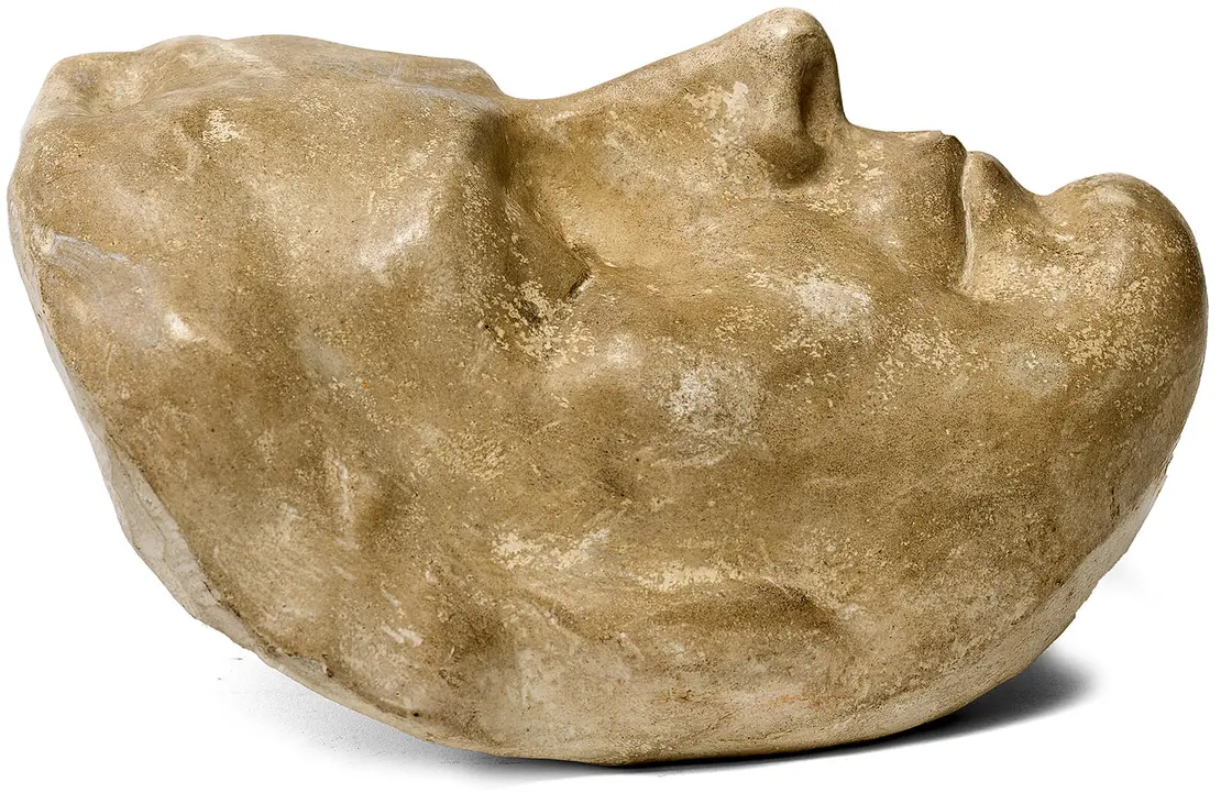 idealisierte Totenmaske von Kaiserin Elisabeth (Willy Kauer), 1950er Jahre