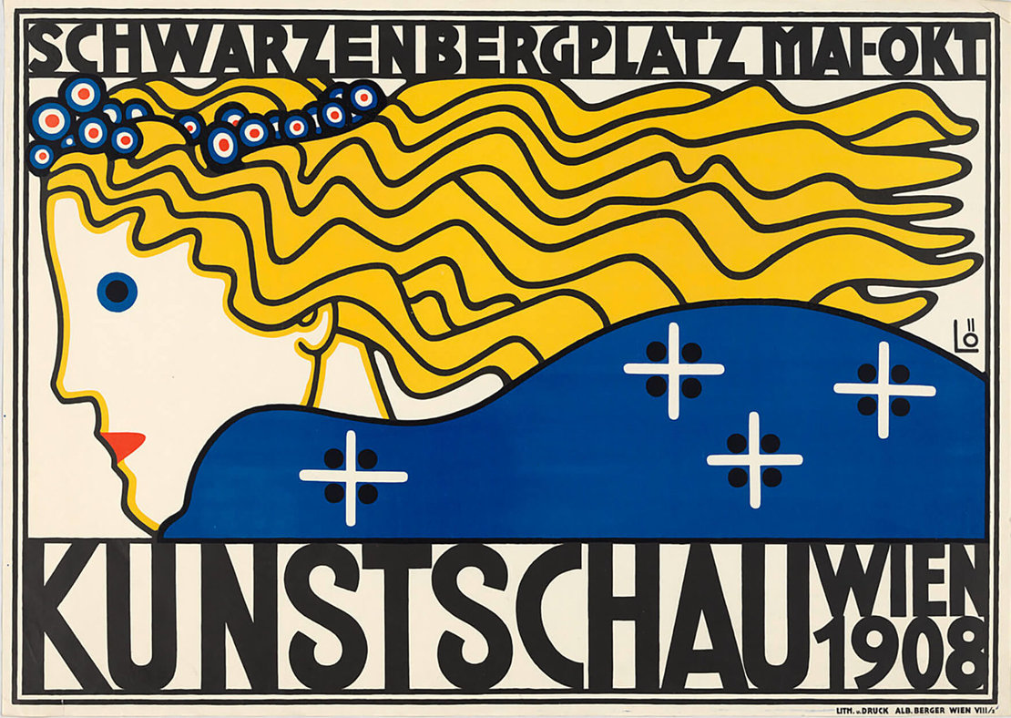 Bertold Löffler: Plakat für die Kunstschau 1908, Wien Museum, Inv.-Nr. 129090/1 