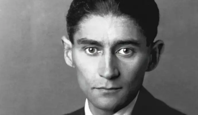 Das letzte bekannte Foto Franz Kafkas aus dem Herbst 1923 (Ausschnitt), der Fotograf ist unbekannt. Ullstein Bild / picturedesk.com