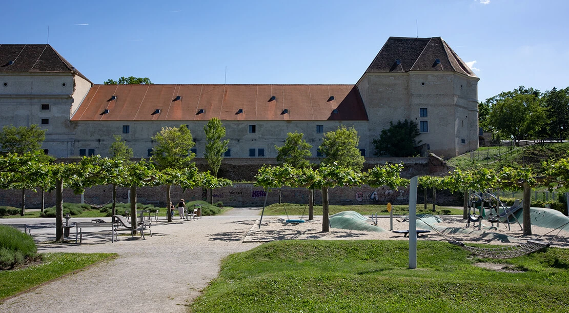 Schloss Neugebäude, 2024, Foto: Elodie Grethen