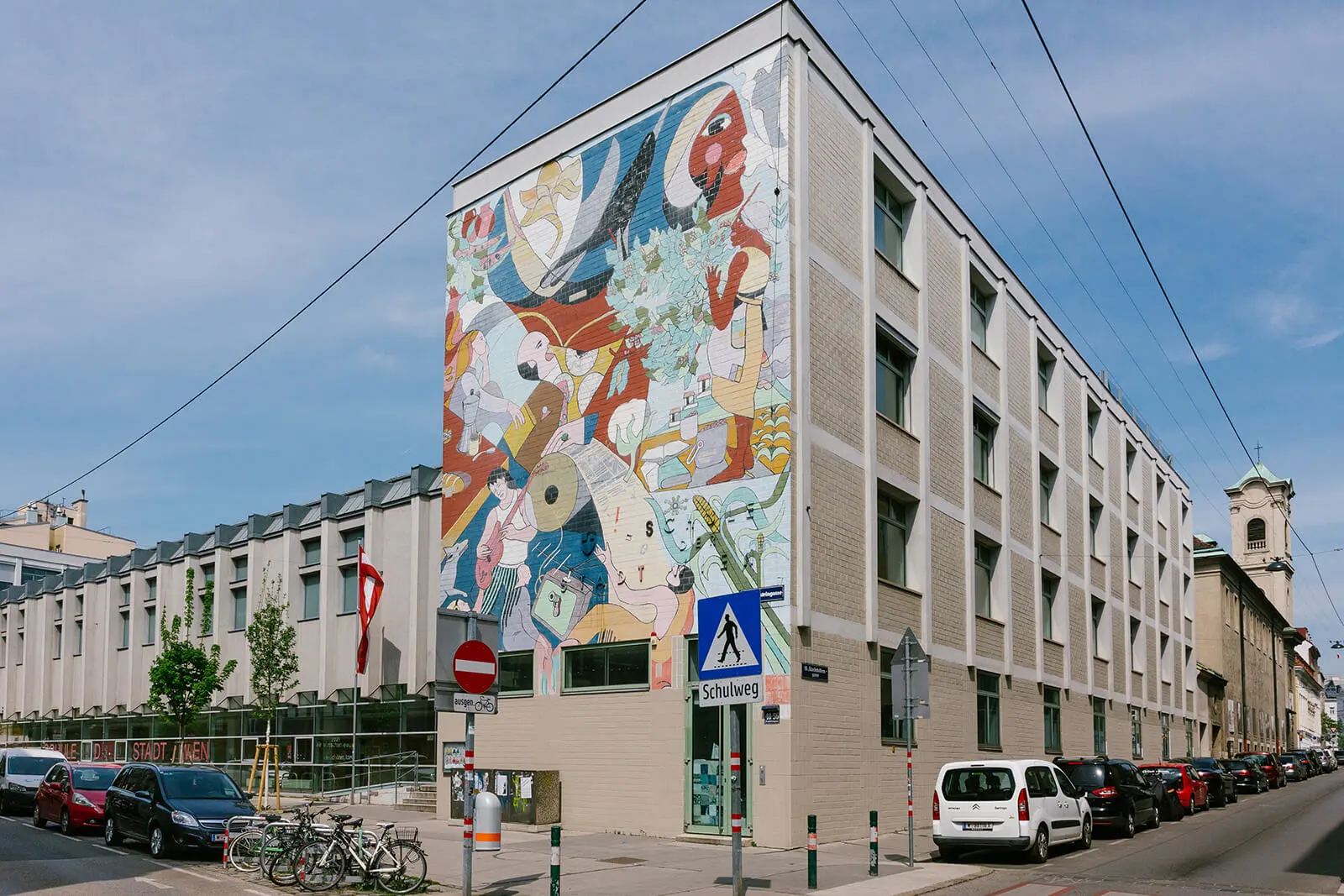 Volksschule und Neue Mittelschule, Foto: Elodie Grethen  