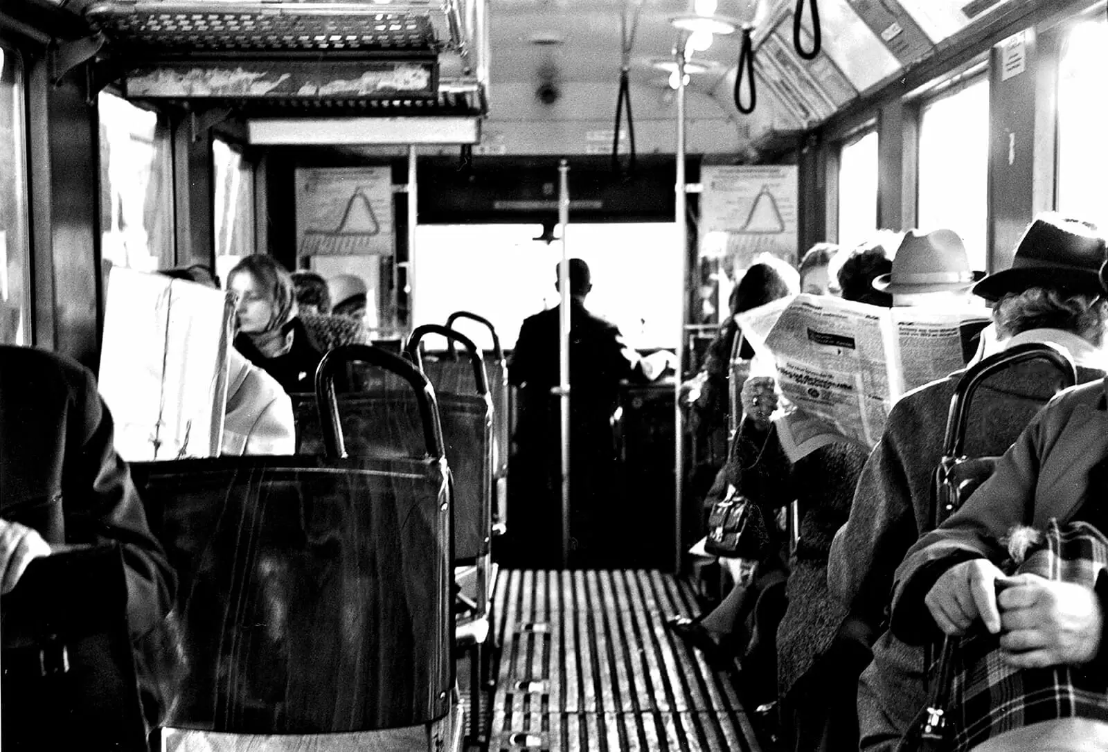 Catja Rauschenbach: In der Stadtbahn, Wien Museum  