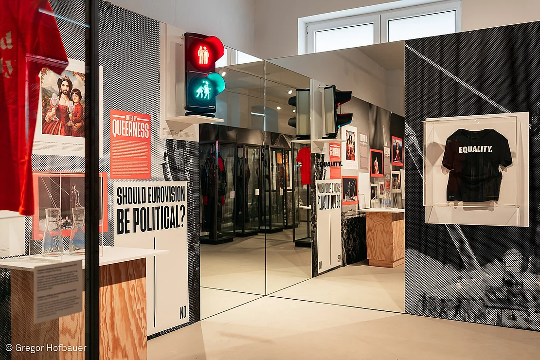 Einblicke in die Ausstellung von QWIEN, Fotos: Gregor Hofbauer  