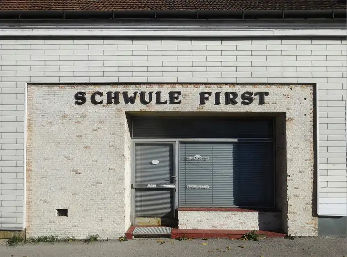 Fotomontage eines bisher nicht realisierten Leerstandsanagramms, Natalie Deewan