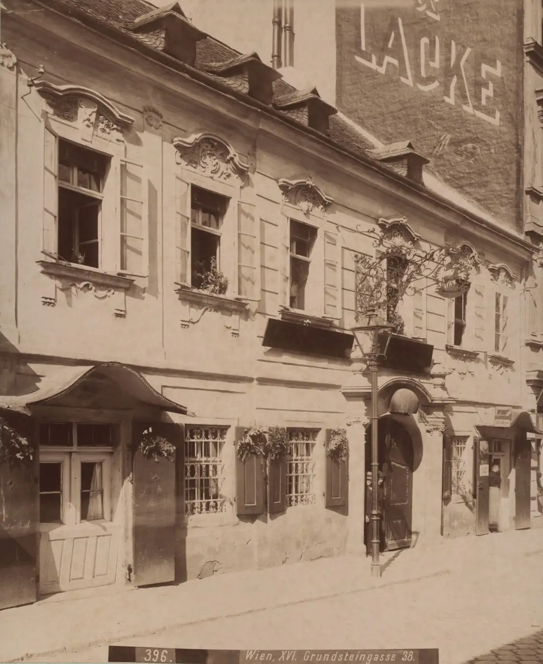 August Stauda:  Grundsteingasse 38, um 1900, Wien Museum  