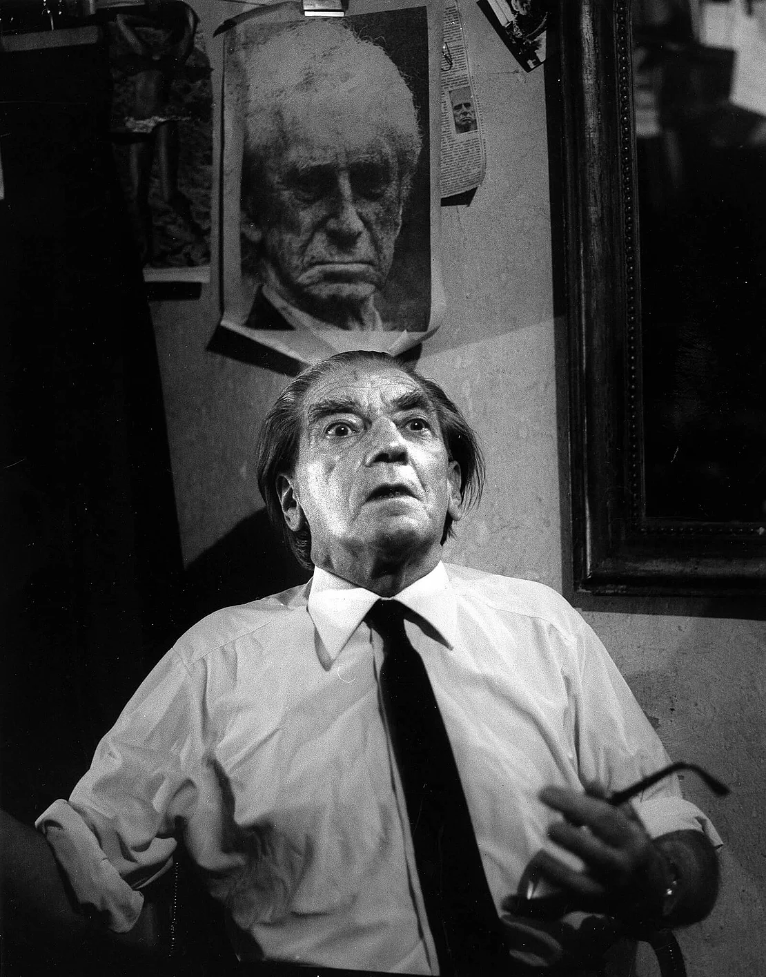 Horst Tappe: Porträt Ludwig Hohl, 1967, APA-Images / Ullstein Bild / Fondation Horst Tappe  