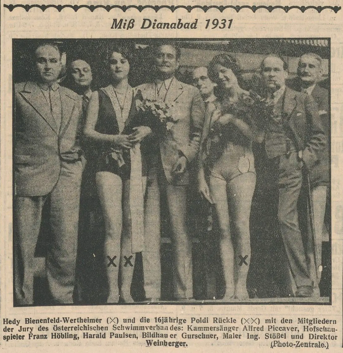 Aus „Die Stunde“, 29. Mai 1931, ANNO/ÖNB