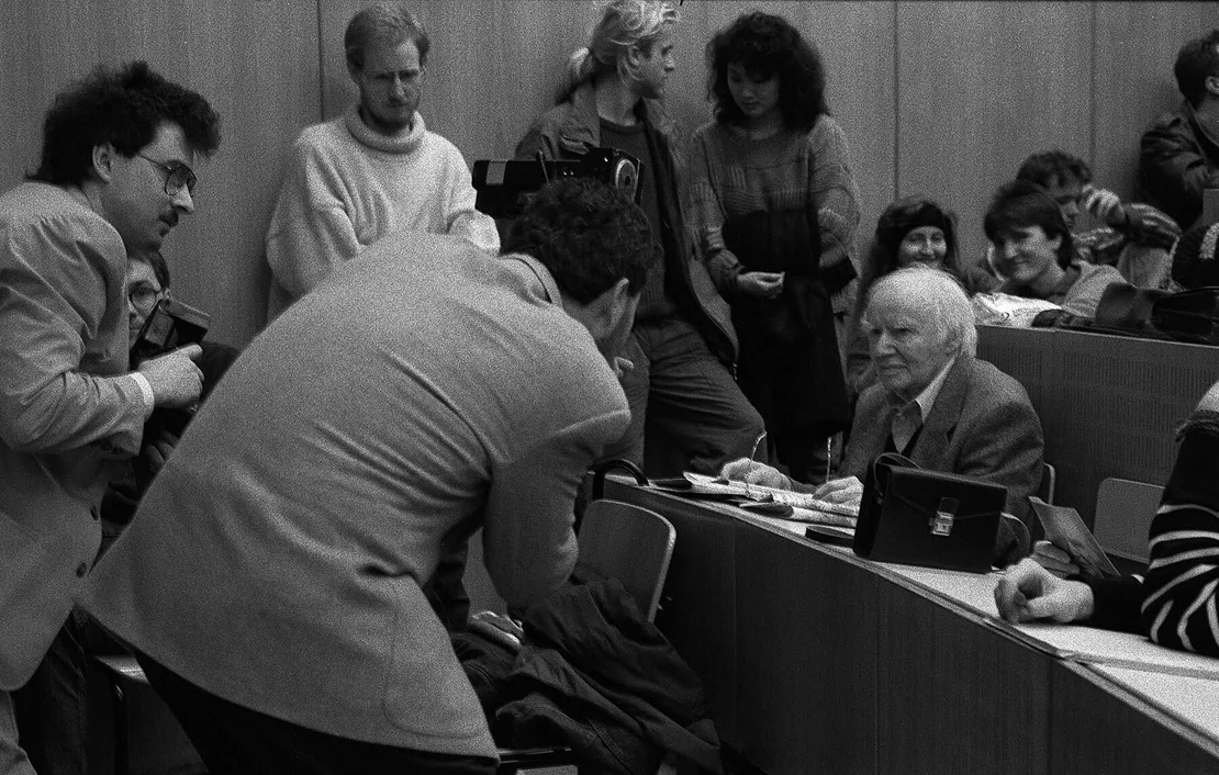 Wahlkampfveranstaltung im Juridicum, Foto: Lillian Birnbaum