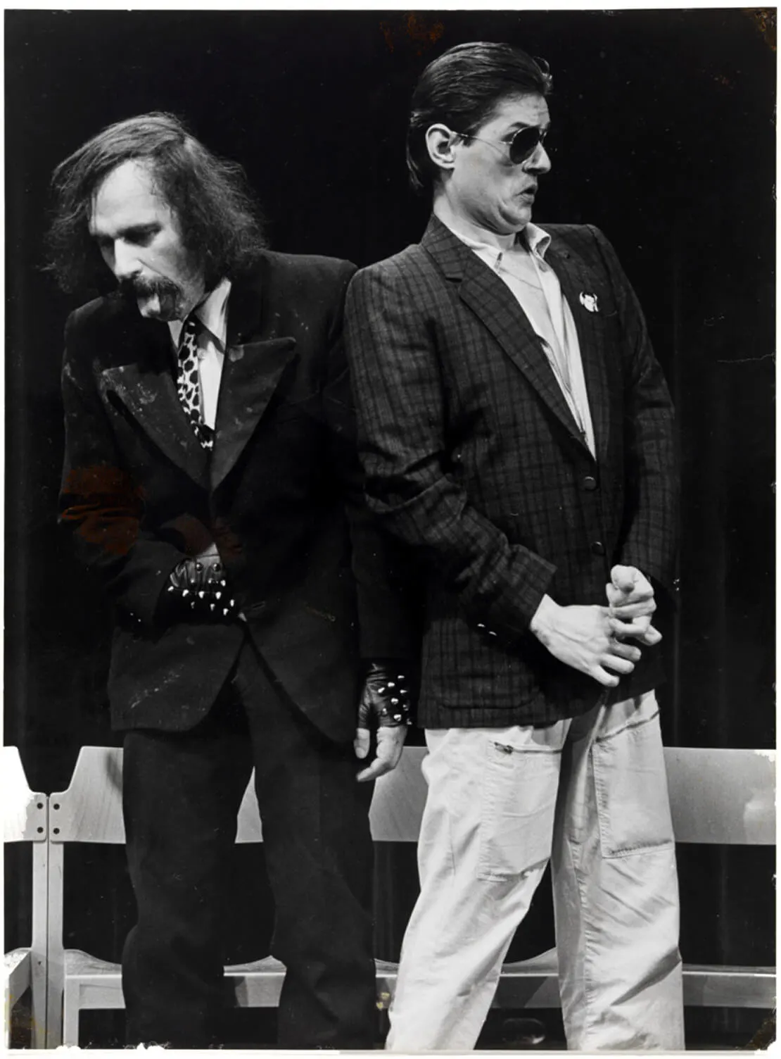 Franz Hausner: Stefan Weber und Falco, um 1980, Wien Museum