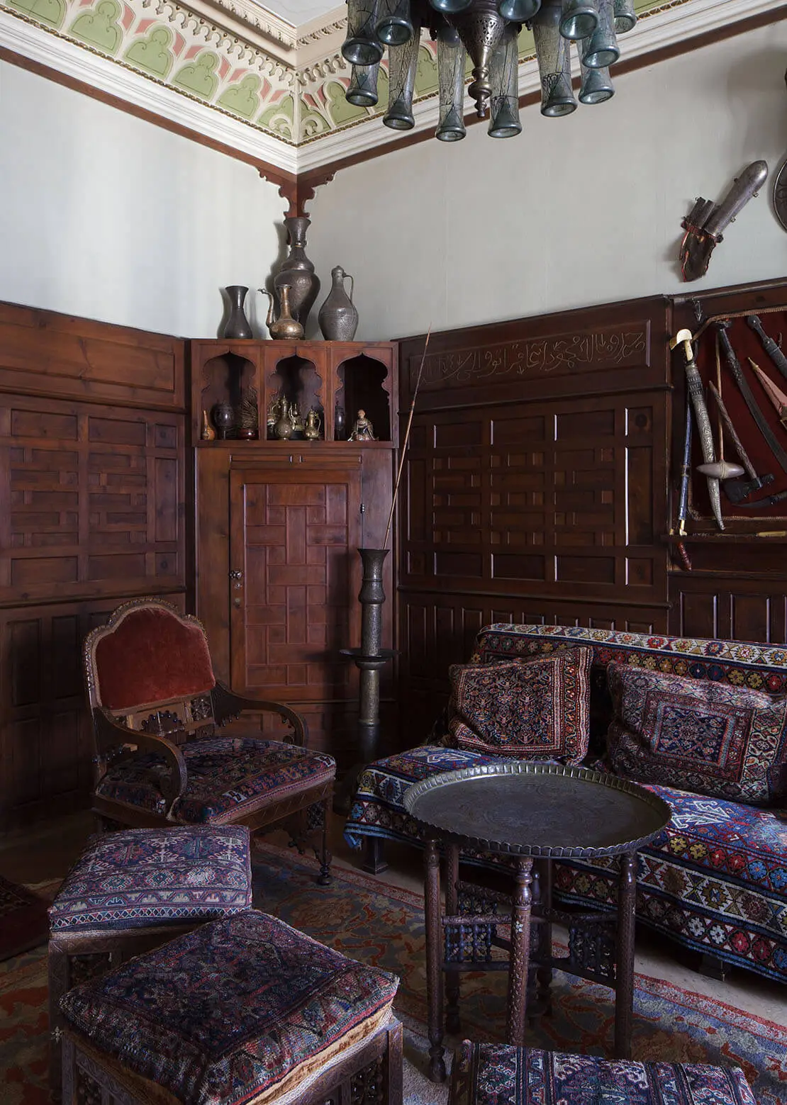 „Arabisches Zimmer“ von Johann Kainz-Bindl, Wien, 1901. Aufnahme am Währinger Gürtel 166. Foto: Wolfgang Thaler, 2015