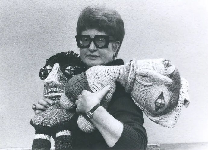 Lieselott Beschorner, ca. 1982, Foto: Hansi Hubmer