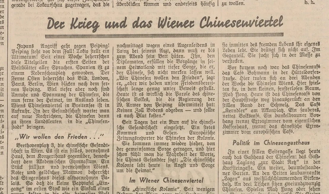 Wiener Morgenblatt, 19.7.1937, S. 6, ANNO / Österreichische Nationalbibliothek, Wien  