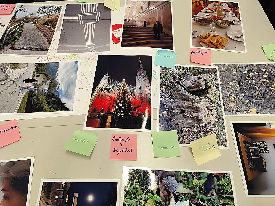 Photovoice-Workshop, Foto: Diana Ventura, Viena Latina, 2025