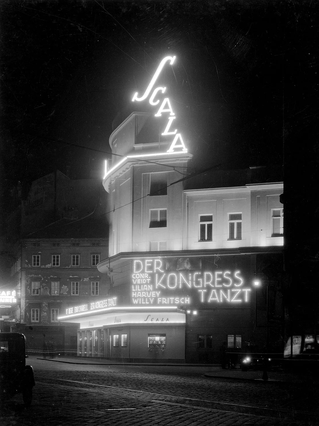 Carl Witzmann: Scala, um 1929, APA-Images/ÖNB-Bildarchiv