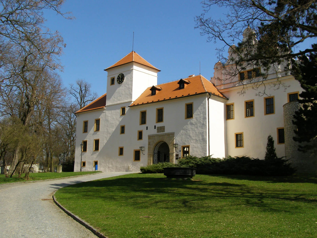 Wohnort der Reichenbachs vor ihrer Übersiedlung nach Wien: Schloss Blansko (Tschechische Republik), Foto: Opafjar / Wikimedia Commons 